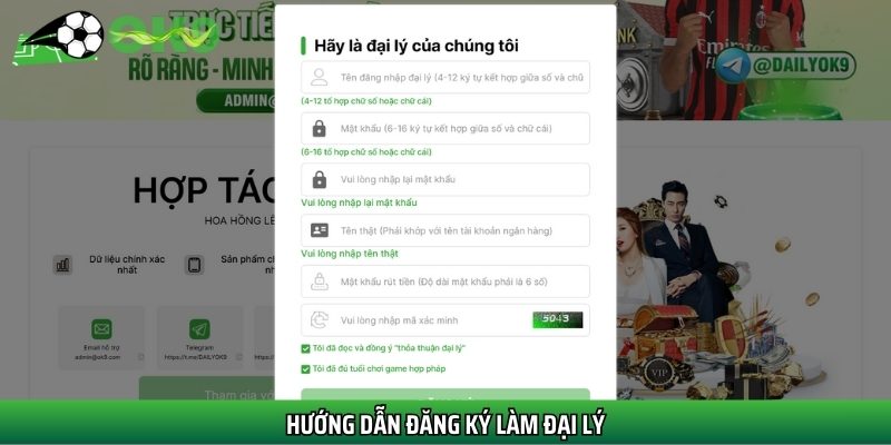 Các bước đăng ký trở thành đại lý Ok9 hợp pháp cho người mới